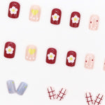 Elegant Minimalist Press-On Nail Set (24pcs) (DESIGN 7644)