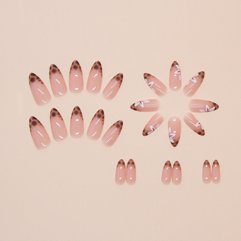Elegant Minimalist Press-On Nail Set (24pcs) (DESIGN 7388)
