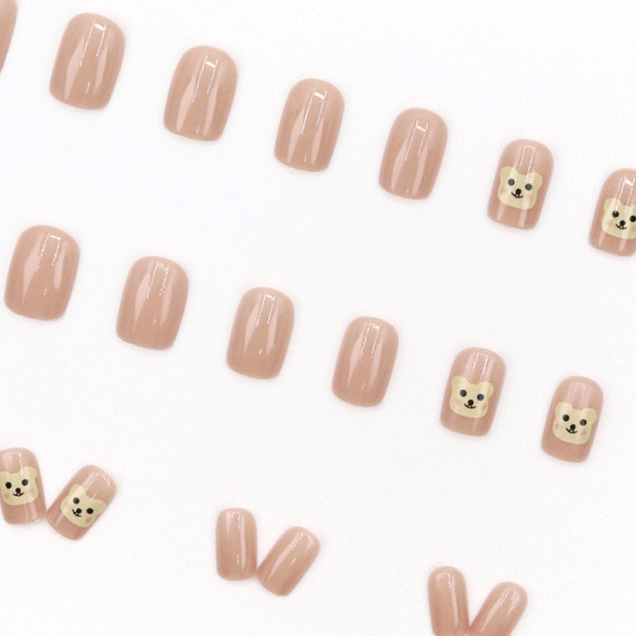 Elegant Minimalist Press-On Nail Set (24pcs) (DESIGN 7635)