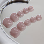 Elegant Minimalist Press-On Nail Set (24pcs) (DESIGN 7486)