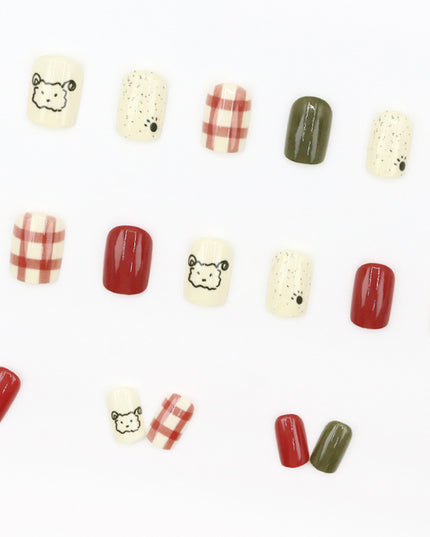 Elegant Minimalist Press-On Nail Set (24pcs) (DESIGN 7544)