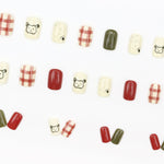 Elegant Minimalist Press-On Nail Set (24pcs) (DESIGN 7544)