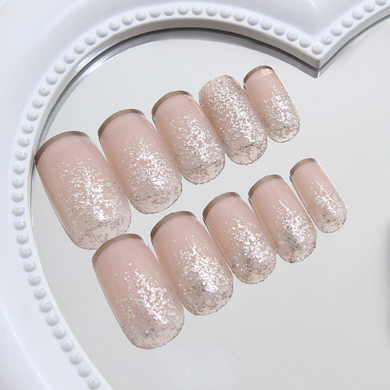 Elegant Minimalist Press-On Nail Set (24pcs) (DESIGN 7402)