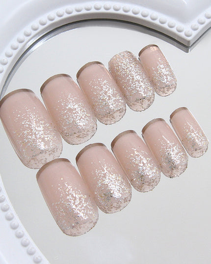 Elegant Minimalist Press-On Nail Set (24pcs) (DESIGN 7402)