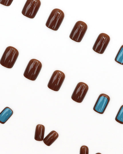 Elegant Minimalist Press-On Nail Set (24pcs) (DESIGN 7651)