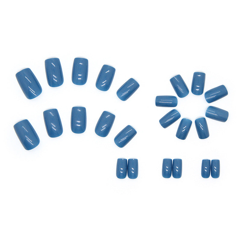 Elegant Minimalist Press-On Nail Set (24pcs) (DESIGN 7418)