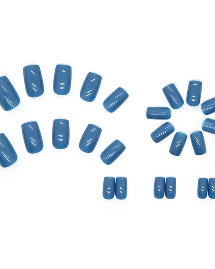 Elegant Minimalist Press-On Nail Set (24pcs) (DESIGN 7418)