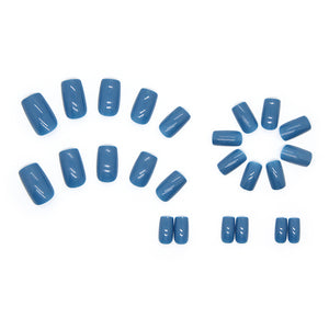 Elegant Minimalist Press-On Nail Set (24pcs) (DESIGN 7418)