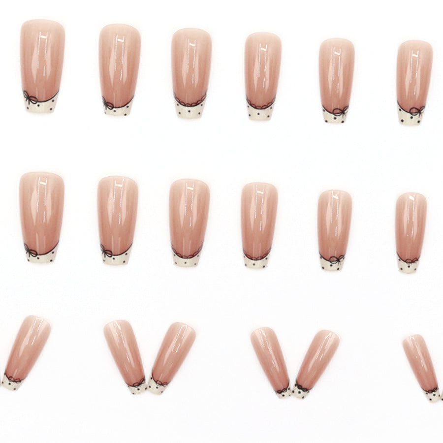 Elegant Minimalist Press-On Nail Set (24pcs) (DESIGN 7519)