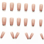 Elegant Minimalist Press-On Nail Set (24pcs) (DESIGN 7519)