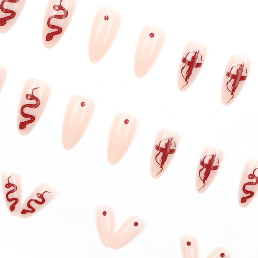 Elegant Minimalist Press-On Nail Set (24pcs) (DESIGN 7570)