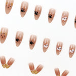 Elegant Minimalist Press-On Nail Set (24pcs) (DESIGN 7623)