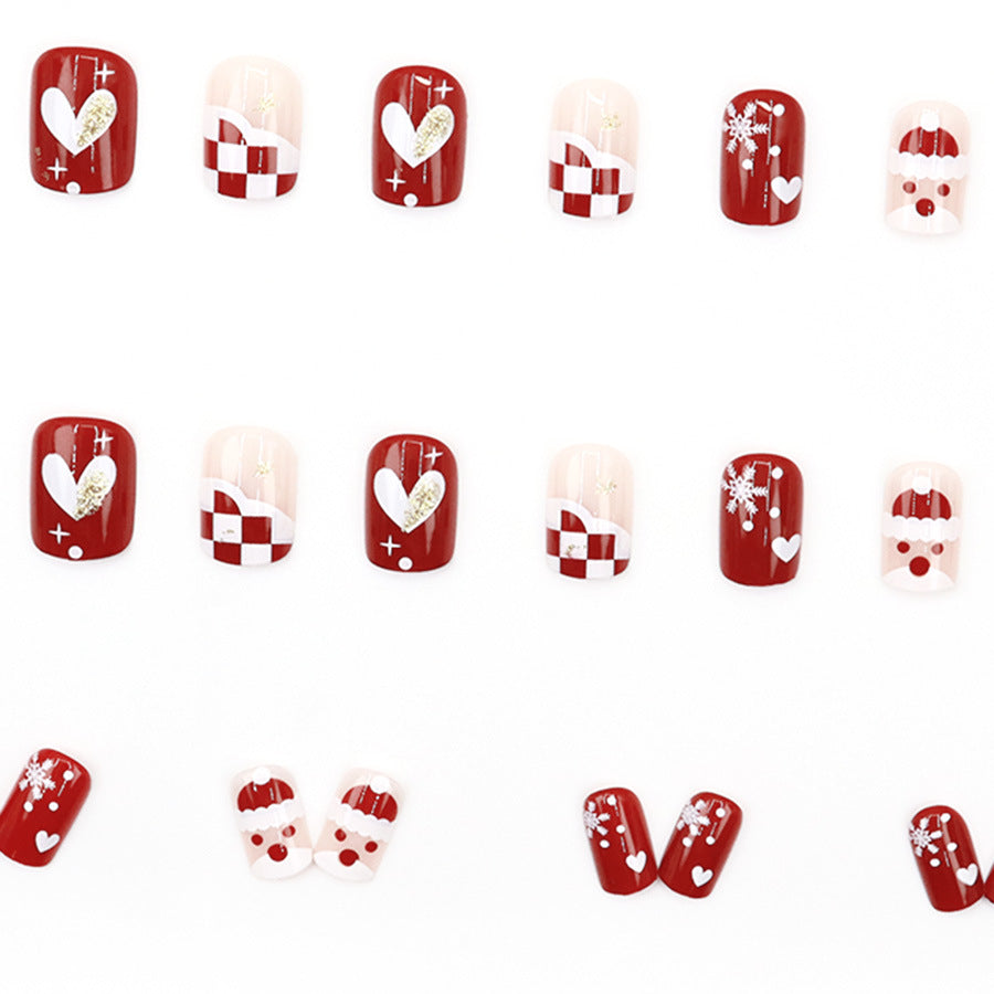 Elegant Minimalist Press-On Nail Set (24pcs) (DESIGN 7569)
