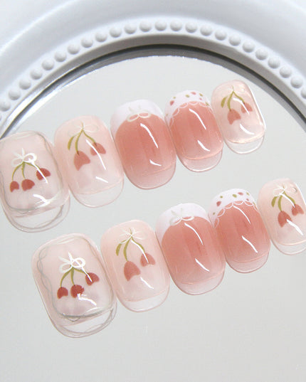 Elegant Minimalist Press-On Nail Set (24pcs) (DESIGN 7308)