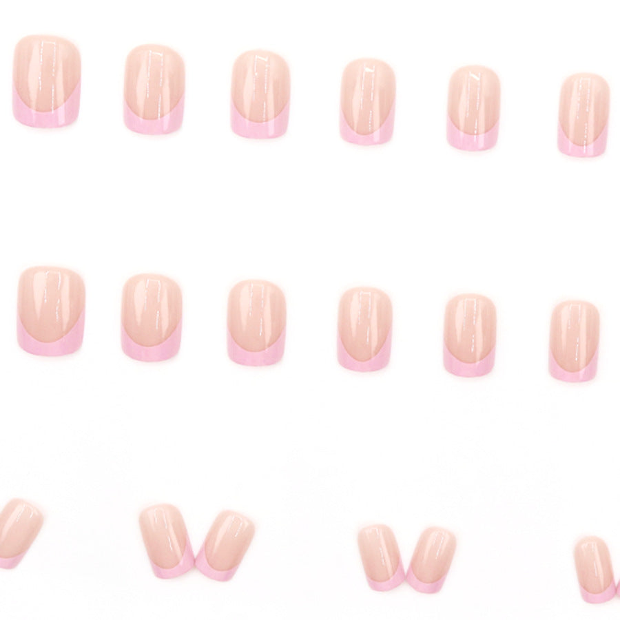 Elegant Minimalist Press-On Nail Set (24pcs) (DESIGN 7572)