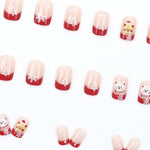 Elegant Minimalist Press-On Nail Set (24pcs) (DESIGN 7618)