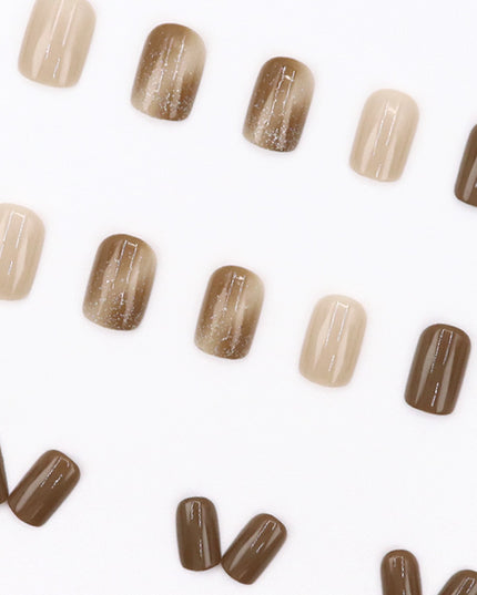 Elegant Minimalist Press-On Nail Set (24pcs) (DESIGN 7537)