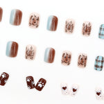 Elegant Minimalist Press-On Nail Set (24pcs) (DESIGN 7576)