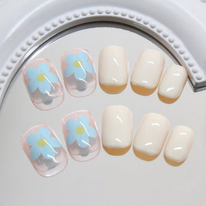 Elegant Minimalist Press-On Nail Set (24pcs) (DESIGN 7444)