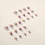 Elegant Minimalist Press-On Nail Set (24pcs) (DESIGN 7371)