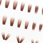 Elegant Minimalist Press-On Nail Set (24pcs) (DESIGN 7622)