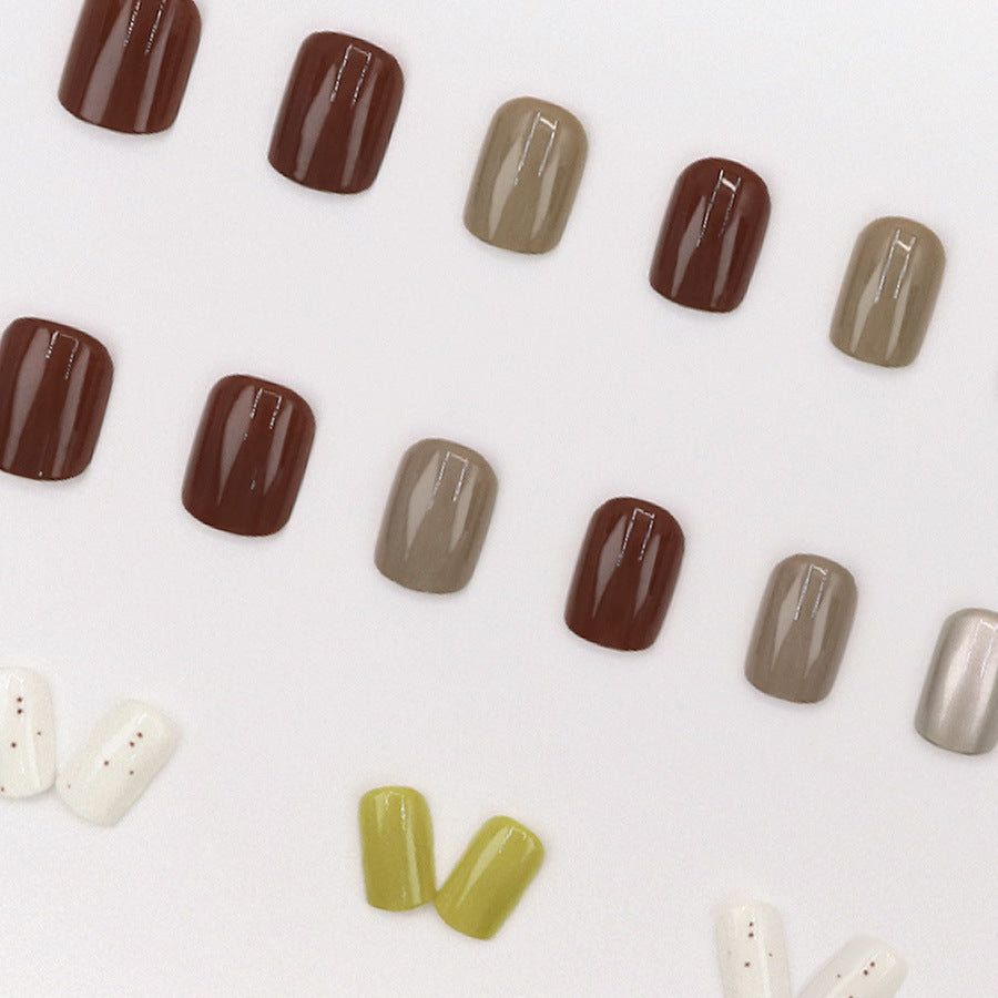 Elegant Minimalist Press-On Nail Set (24pcs) (DESIGN 7650)