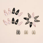 Elegant Minimalist Press-On Nail Set (24pcs) (DESIGN 7475)