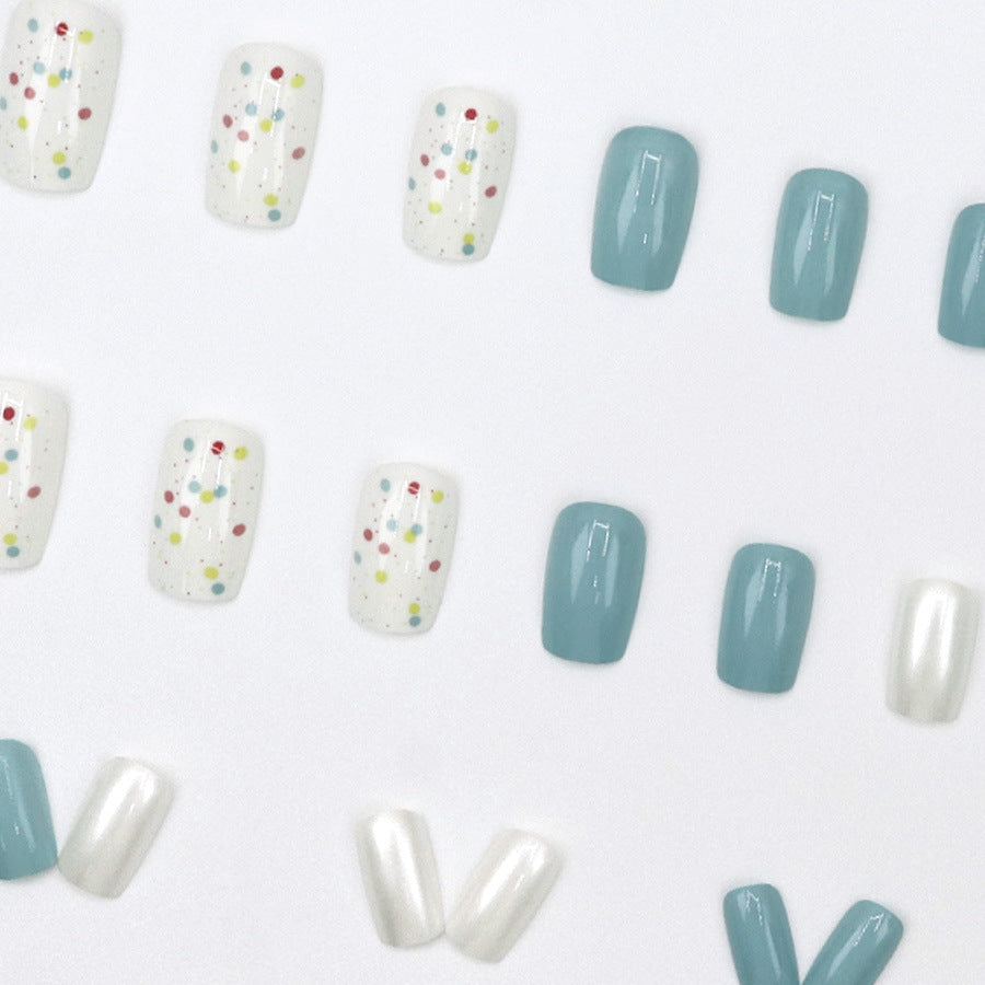 Elegant Minimalist Press-On Nail Set (24pcs) (DESIGN 7654)