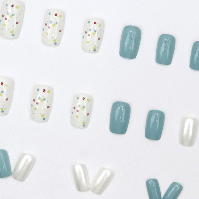Elegant Minimalist Press-On Nail Set (24pcs) (DESIGN 7654)