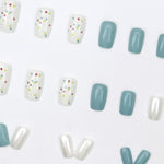 Elegant Minimalist Press-On Nail Set (24pcs) (DESIGN 7654)