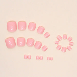 Elegant Minimalist Press-On Nail Set (24pcs) (DESIGN 7495)