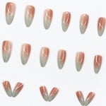 Elegant Minimalist Press-On Nail Set (24pcs) (DESIGN 7641)
