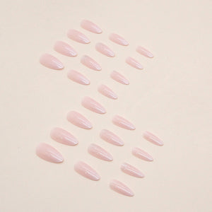 Elegant Minimalist Press-On Nail Set (24pcs) (DESIGN 7440)