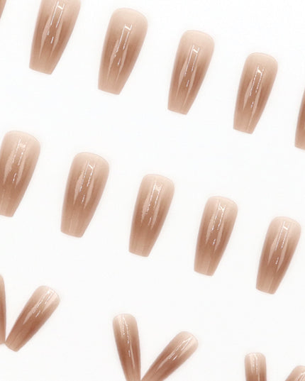 Elegant Minimalist Press-On Nail Set (24pcs) (DESIGN 7526)
