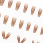 Elegant Minimalist Press-On Nail Set (24pcs) (DESIGN 7526)