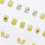 Elegant Minimalist Press-On Nail Set (24pcs) (DESIGN 7646)