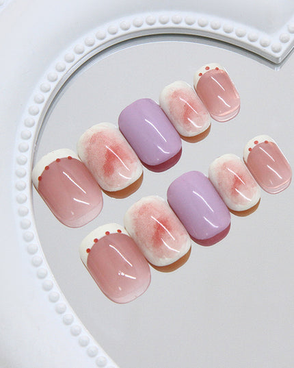 Elegant Minimalist Press-On Nail Set (24pcs) (DESIGN 7312)