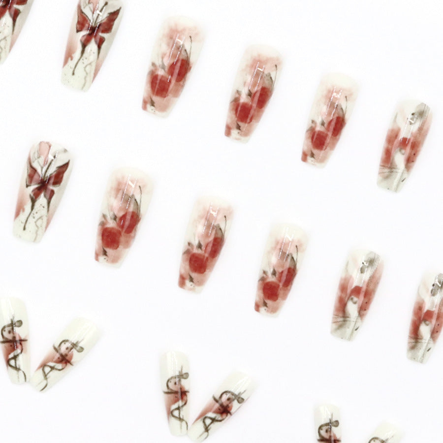 Elegant Minimalist Press-On Nail Set (24pcs) (DESIGN 7582)