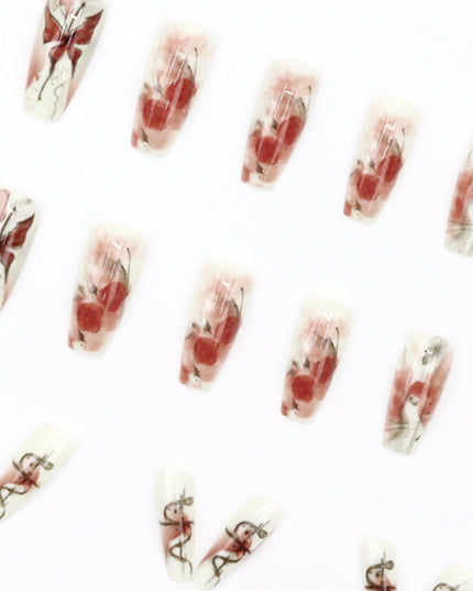 Elegant Minimalist Press-On Nail Set (24pcs) (DESIGN 7582)