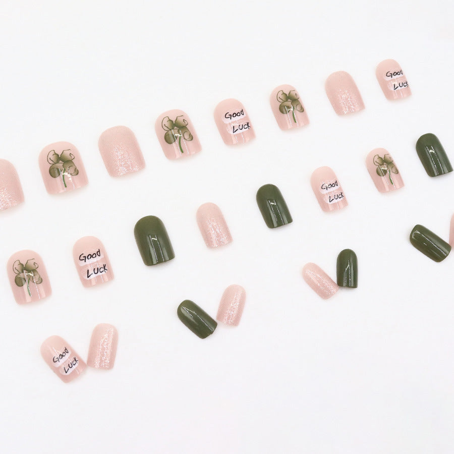 Elegant Minimalist Press-On Nail Set (24pcs) (DESIGN 7508)