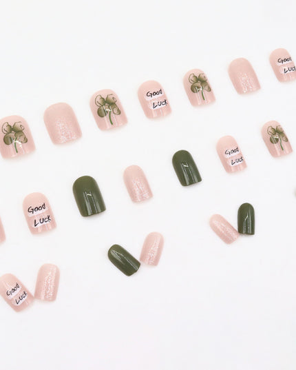 Elegant Minimalist Press-On Nail Set (24pcs) (DESIGN 7508)