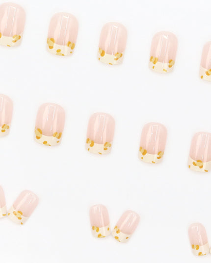 Elegant Minimalist Press-On Nail Set (24pcs) (DESIGN 7565)
