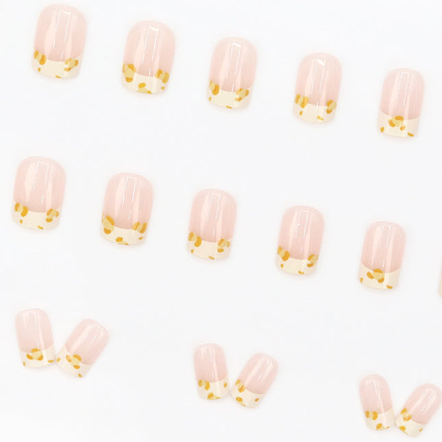 Elegant Minimalist Press-On Nail Set (24pcs) (DESIGN 7565)