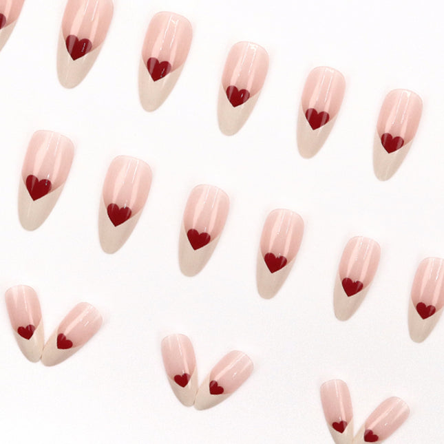 Elegant Minimalist Press-On Nail Set (24pcs) (DESIGN 7658)