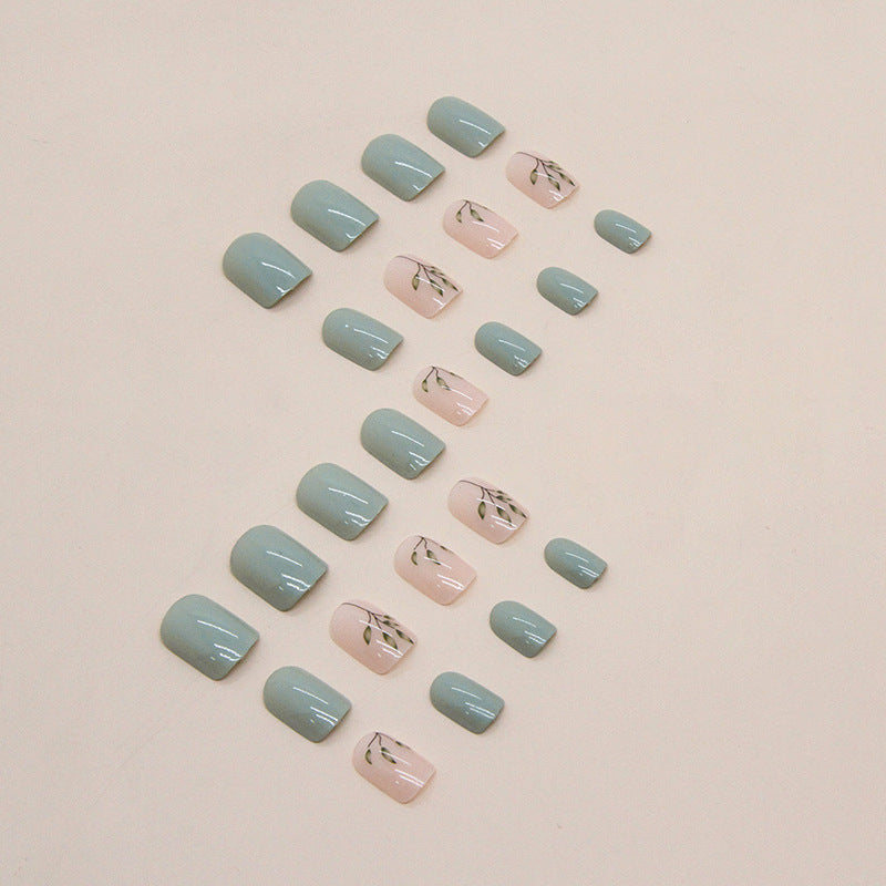 Elegant Minimalist Press-On Nail Set (24pcs) (DESIGN 7434)