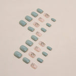 Elegant Minimalist Press-On Nail Set (24pcs) (DESIGN 7434)