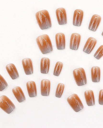 Elegant Minimalist Press-On Nail Set (24pcs) (DESIGN 7506)