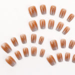 Elegant Minimalist Press-On Nail Set (24pcs) (DESIGN 7506)