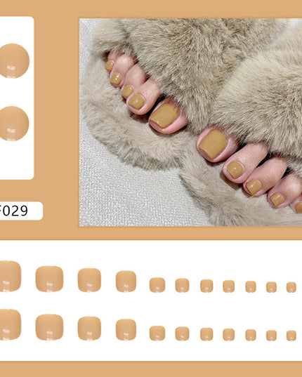 Elegant Minimalist Press-On Nail Set (24pcs) (DESIGN 74892)