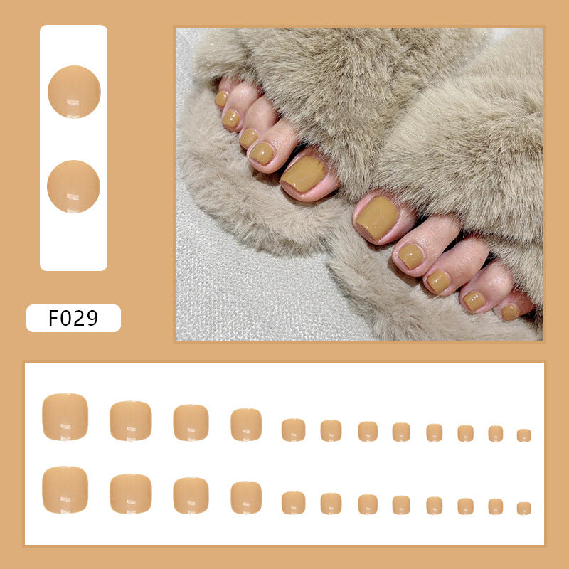 Elegant Minimalist Press-On Nail Set (24pcs) (DESIGN 74892)
